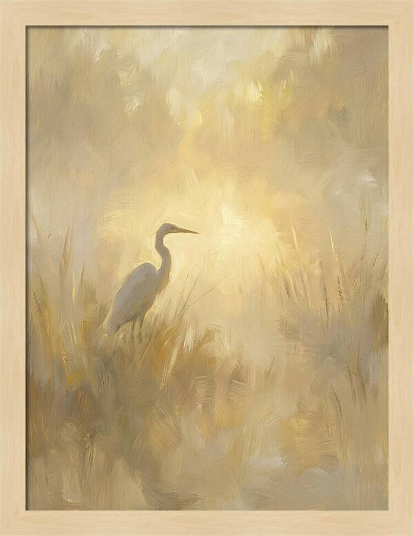 Egret Silhouette