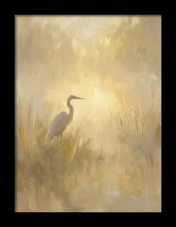 Egret Silhouette