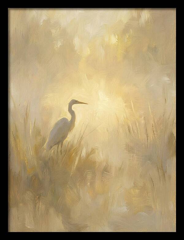 Egret Silhouette