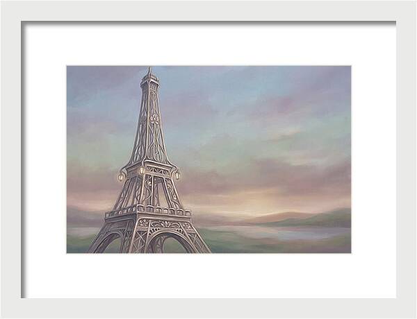 Eiffel Tower At Twilight