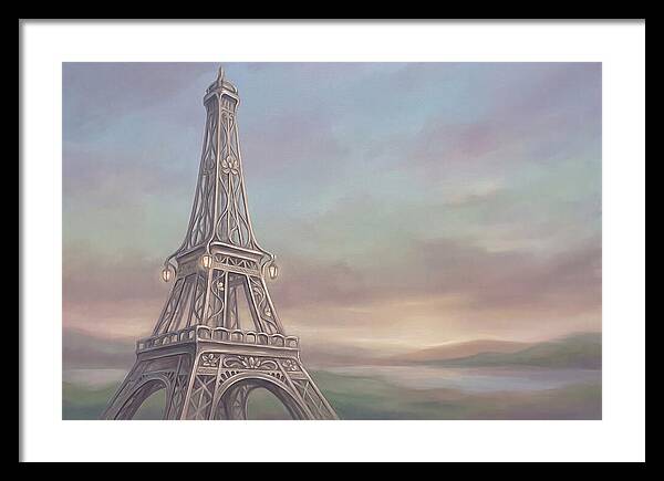 Eiffel Tower At Twilight