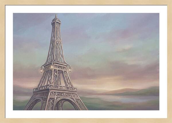 Eiffel Tower At Twilight