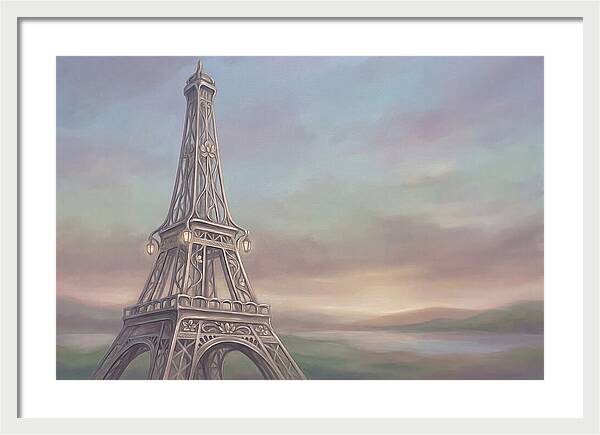 Eiffel Tower At Twilight