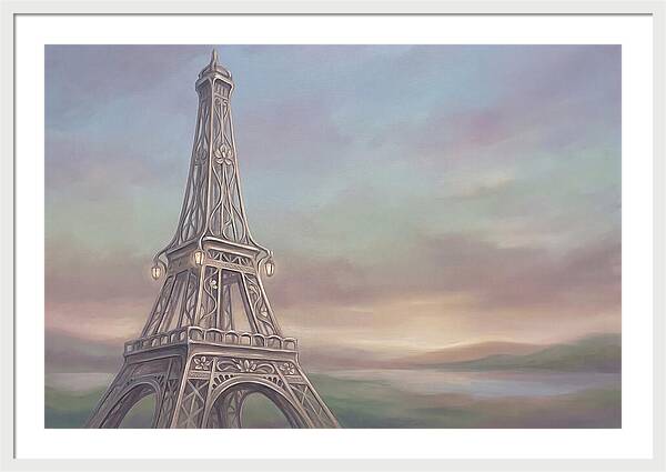 Eiffel Tower At Twilight