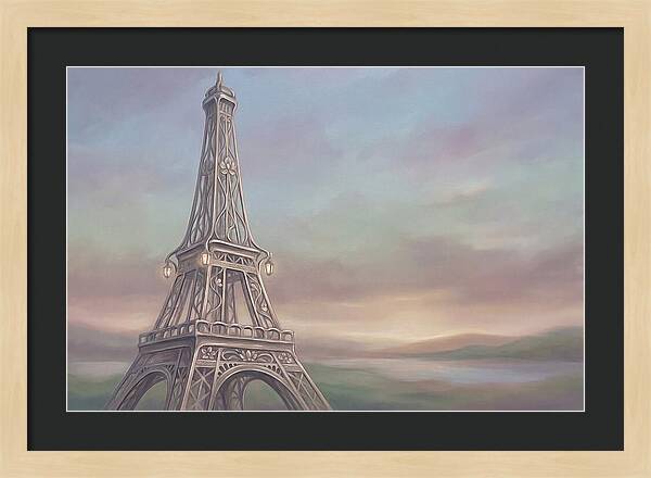 Eiffel Tower At Twilight