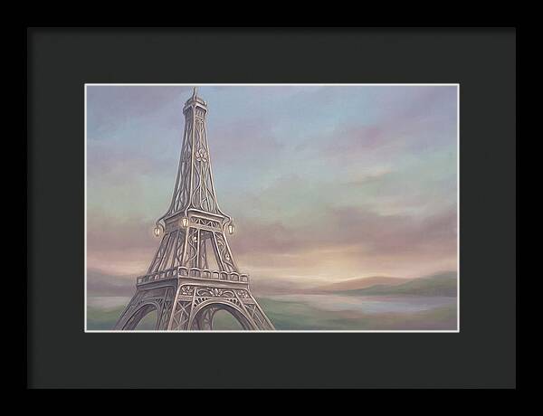 Eiffel Tower At Twilight