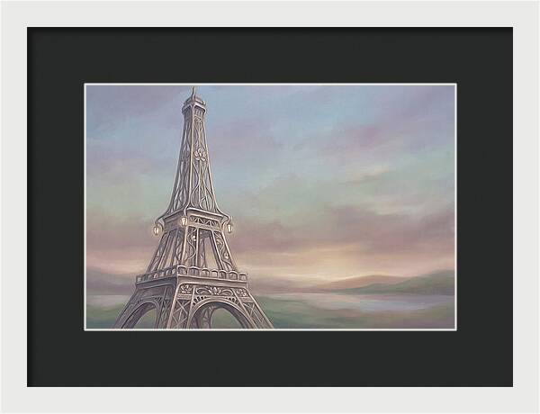 Eiffel Tower At Twilight