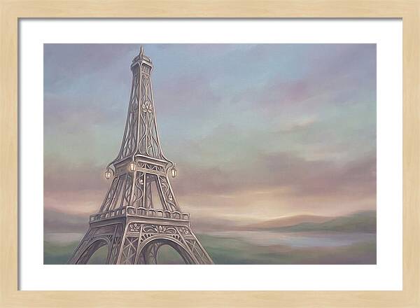 Eiffel Tower At Twilight