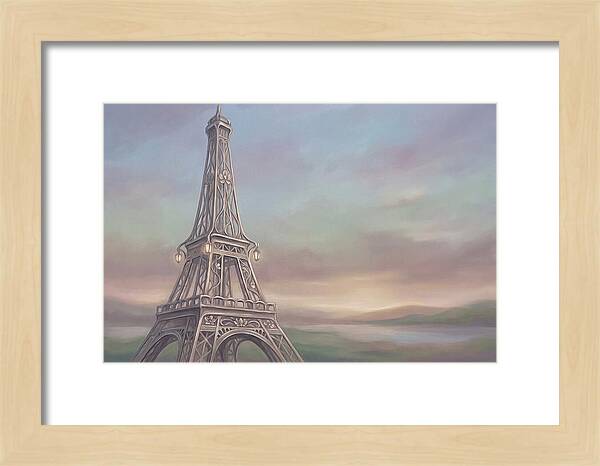 Eiffel Tower At Twilight
