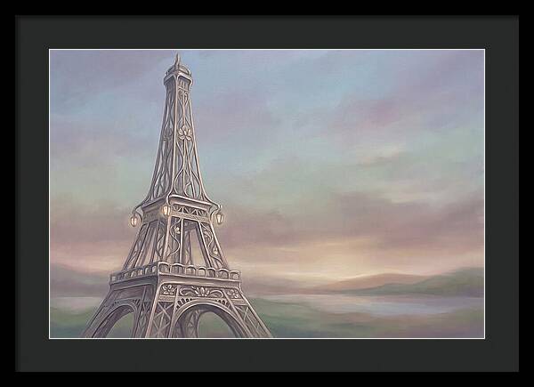 Eiffel Tower At Twilight