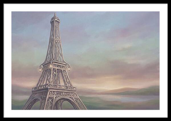 Eiffel Tower At Twilight