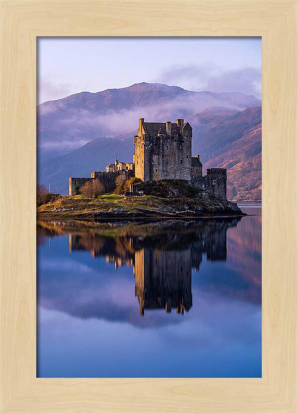 Eilean Donan Castle At Dawn