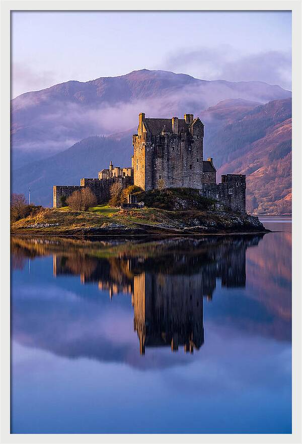Eilean Donan Castle At Dawn