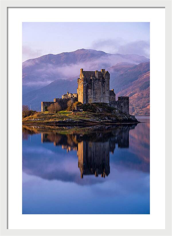 Eilean Donan Castle At Dawn