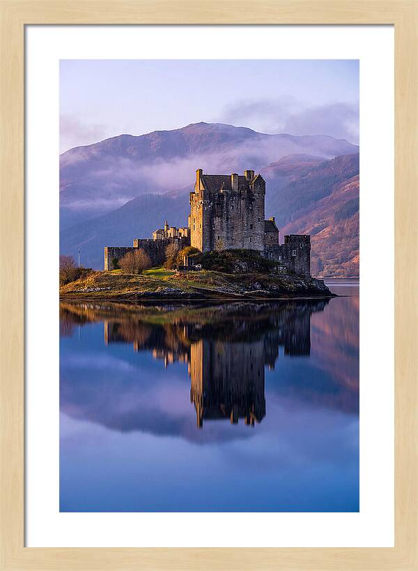 Eilean Donan Castle At Dawn