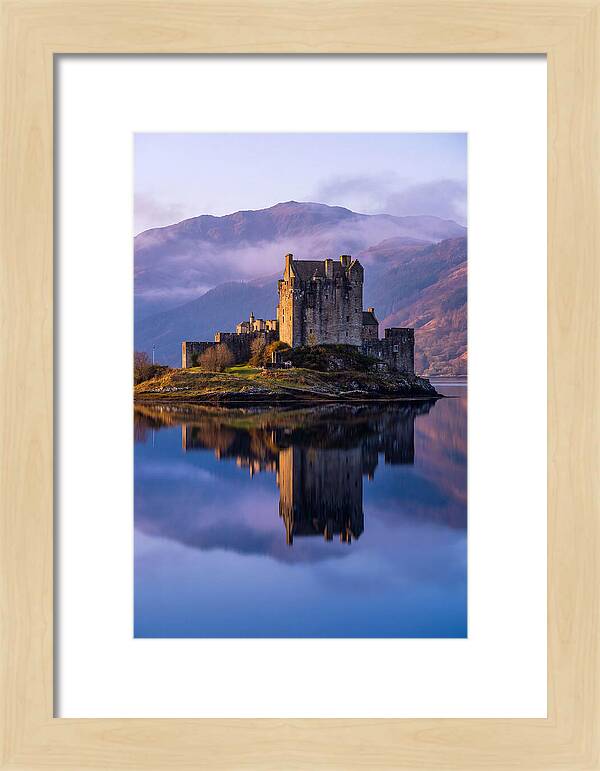 Eilean Donan Castle At Dawn