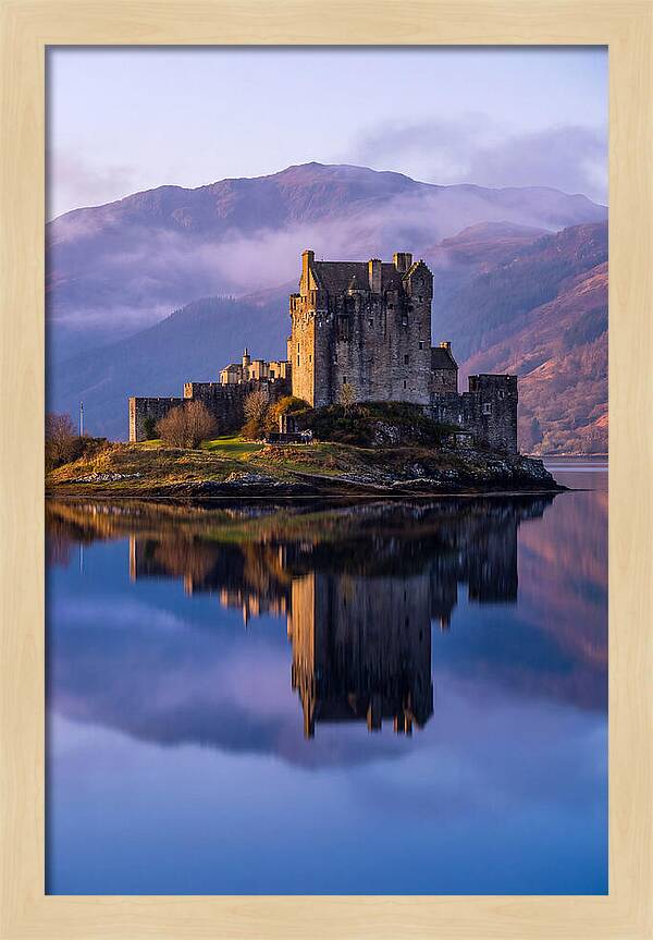 Eilean Donan Castle At Dawn