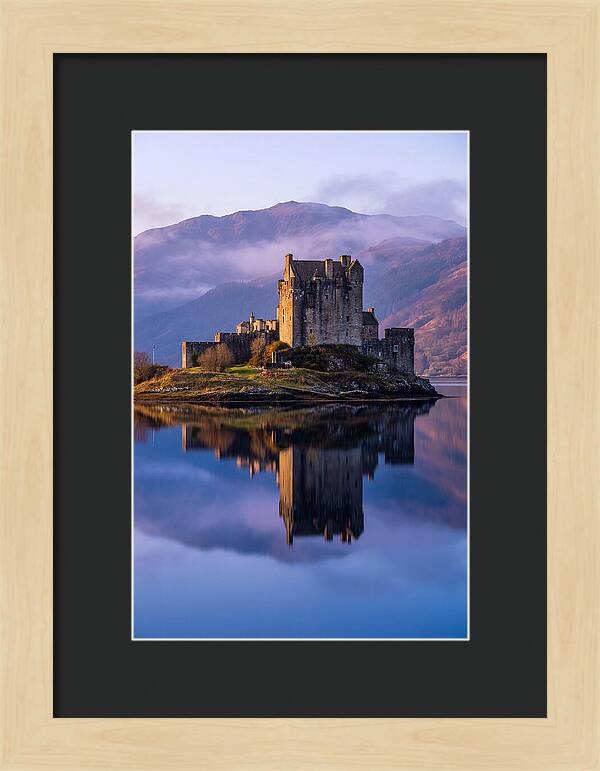 Eilean Donan Castle At Dawn