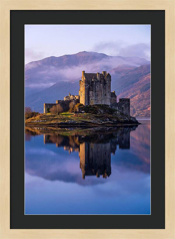 Eilean Donan Castle At Dawn