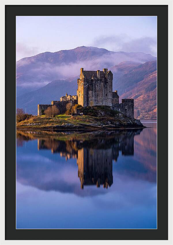 Eilean Donan Castle At Dawn