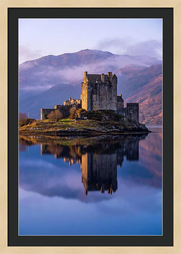 Eilean Donan Castle At Dawn