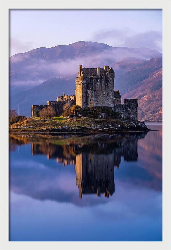 Eilean Donan Castle At Dawn