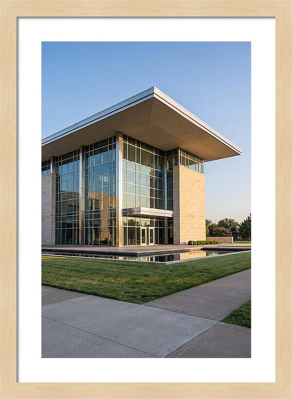 Eisenhower Presidential Library Exterior