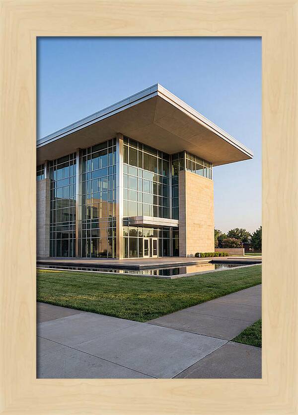 Eisenhower Presidential Library Exterior