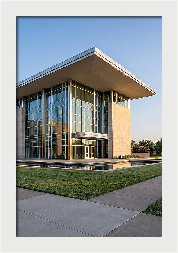 Eisenhower Presidential Library Exterior