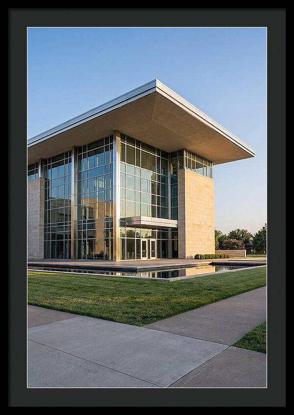 Eisenhower Presidential Library Exterior