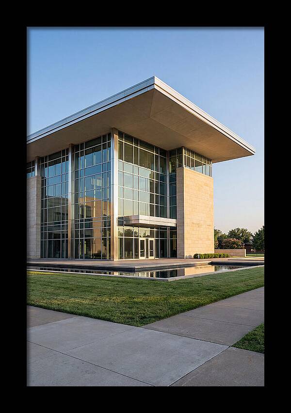 Eisenhower Presidential Library Exterior