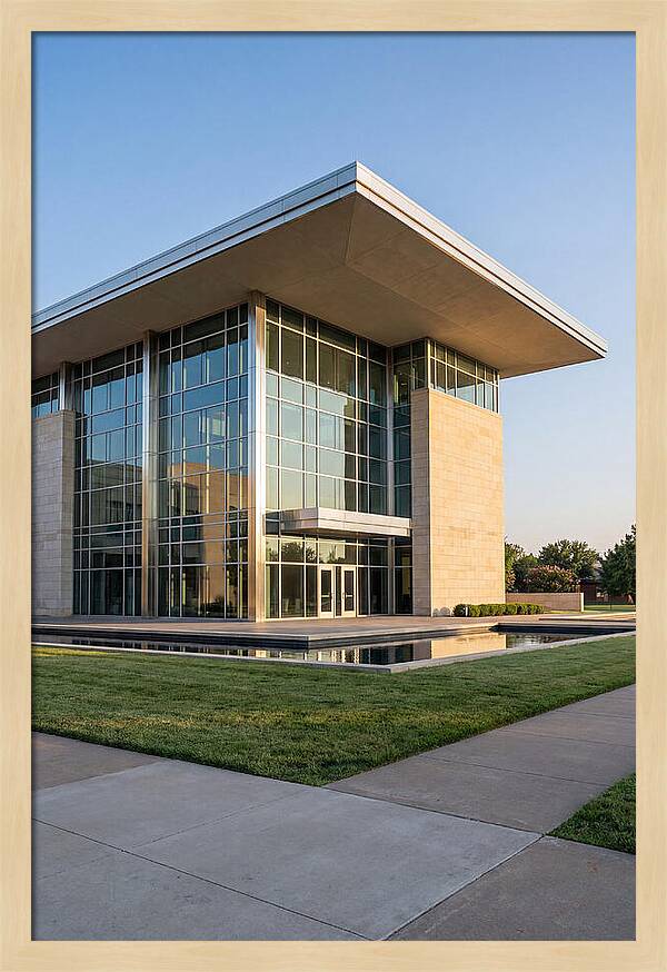 Eisenhower Presidential Library Exterior