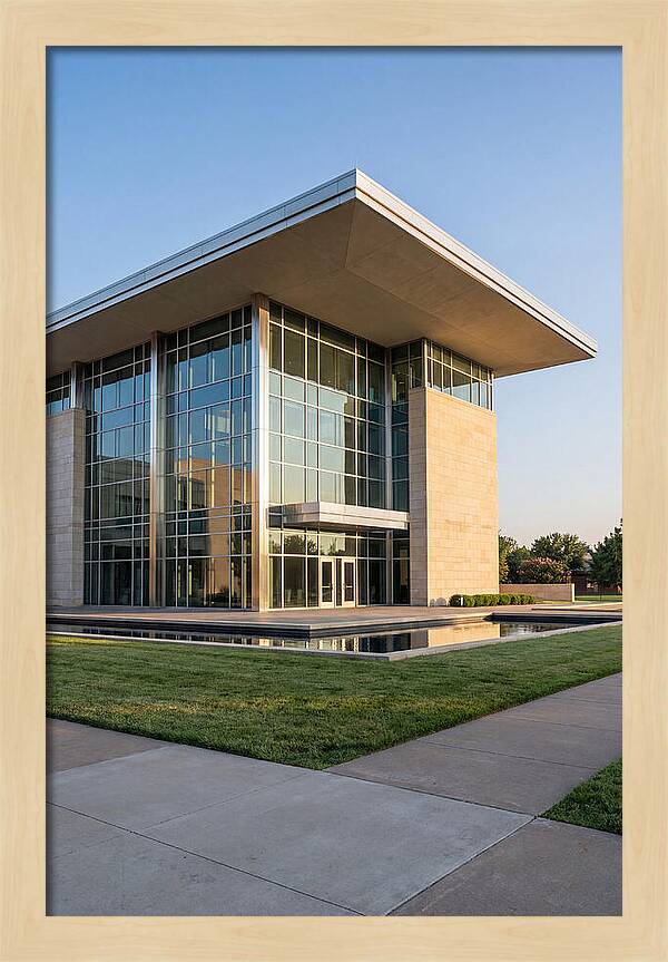 Eisenhower Presidential Library Exterior
