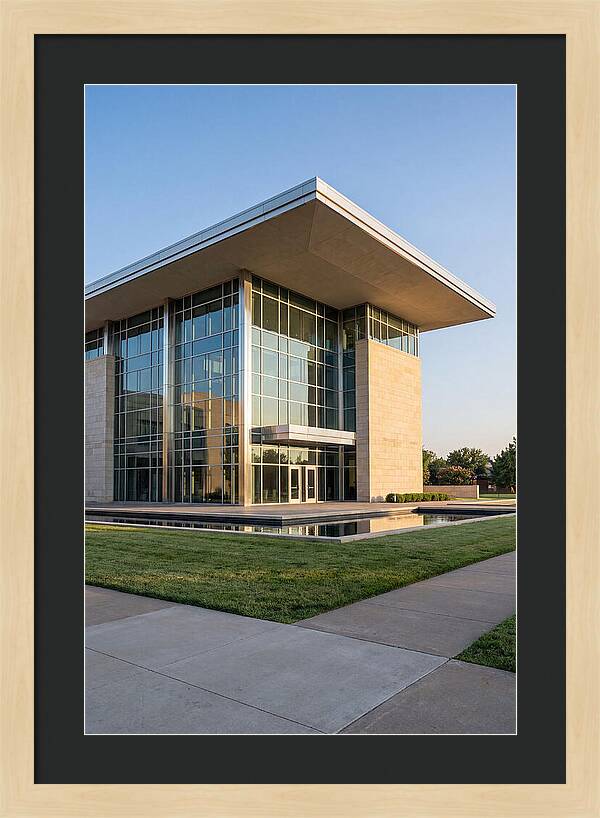Eisenhower Presidential Library Exterior