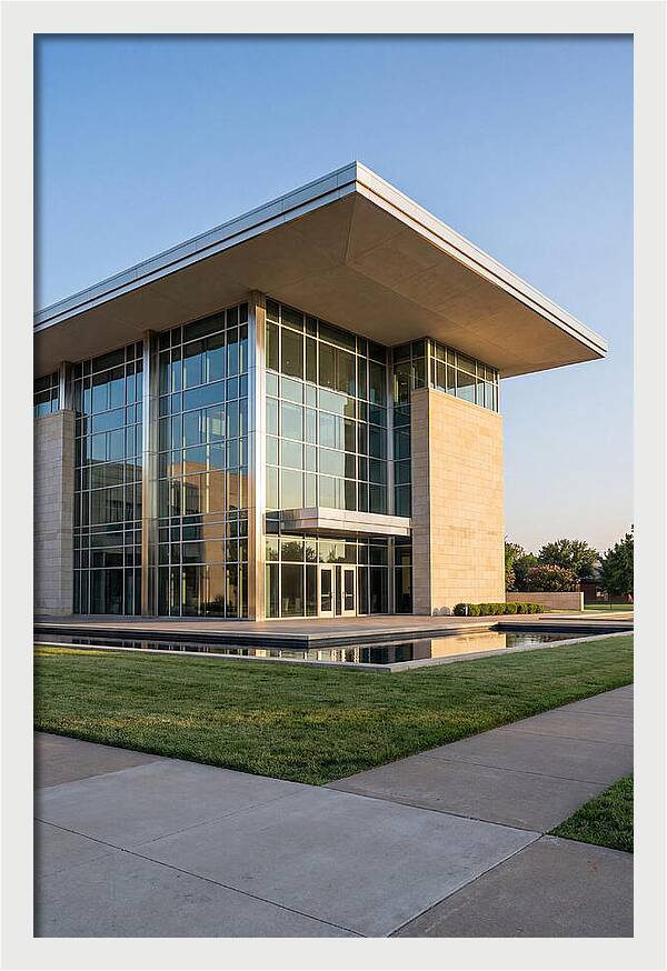 Eisenhower Presidential Library Exterior