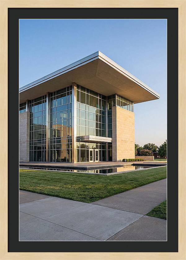 Eisenhower Presidential Library Exterior