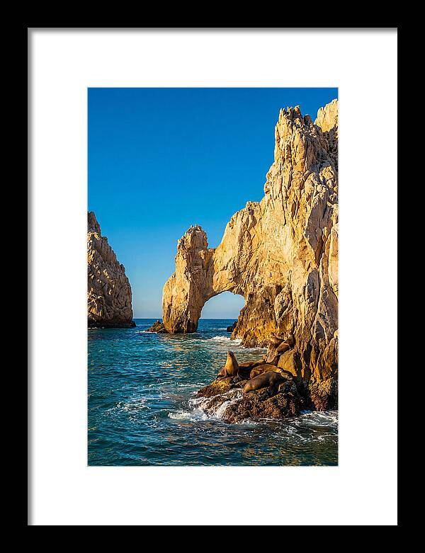 El Arco De Cabo San Lucas At Golden Hour