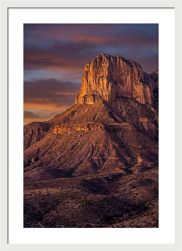 El Capitan At Sunset