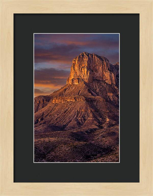 El Capitan At Sunset
