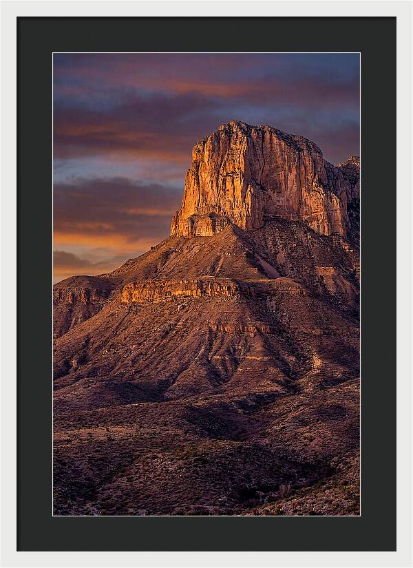 El Capitan At Sunset