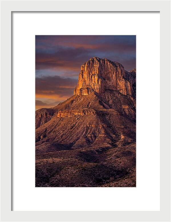 El Capitan At Sunset