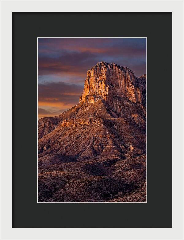 El Capitan At Sunset