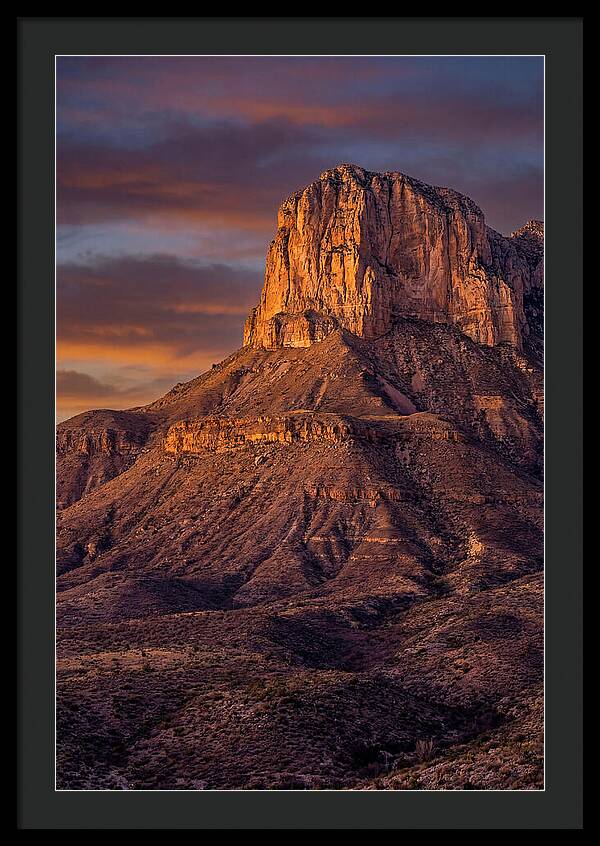 El Capitan At Sunset