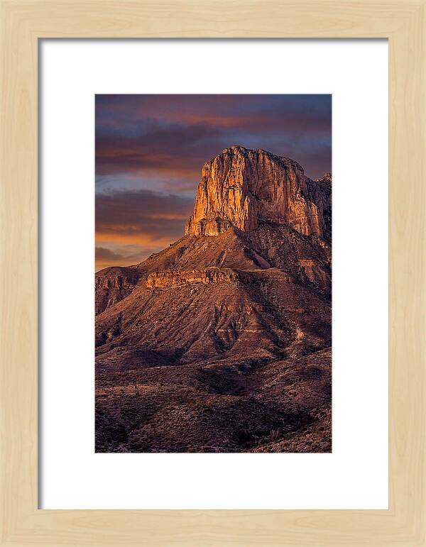 El Capitan At Sunset