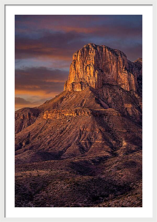 El Capitan At Sunset