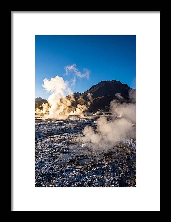 El Tatio Geysers At Sunrise