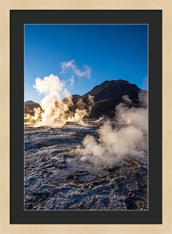 El Tatio Geysers At Sunrise