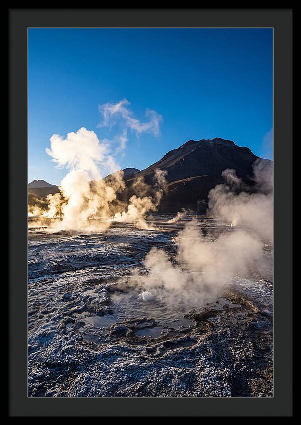 El Tatio Geysers At Sunrise