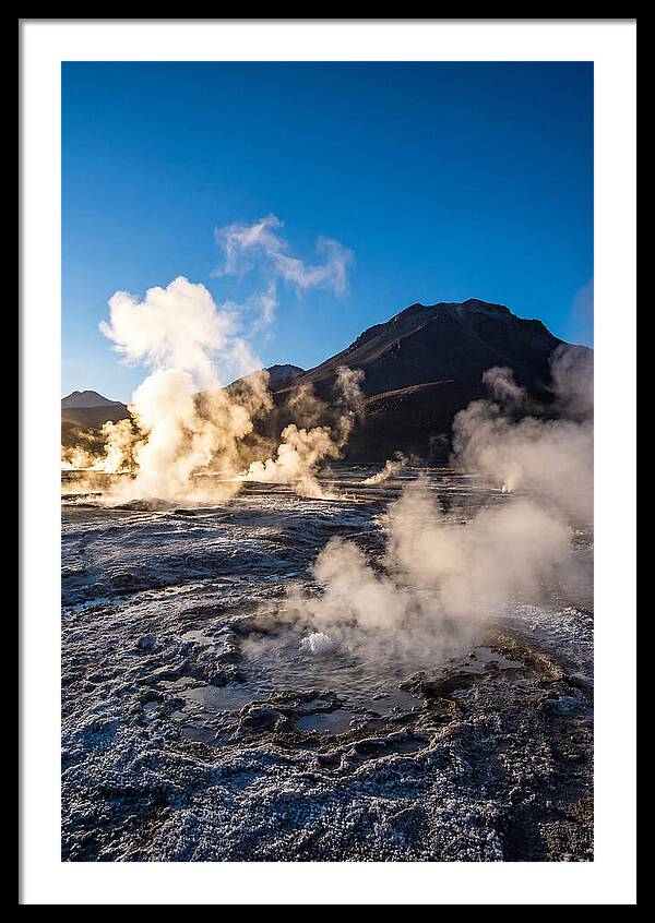 El Tatio Geysers At Sunrise