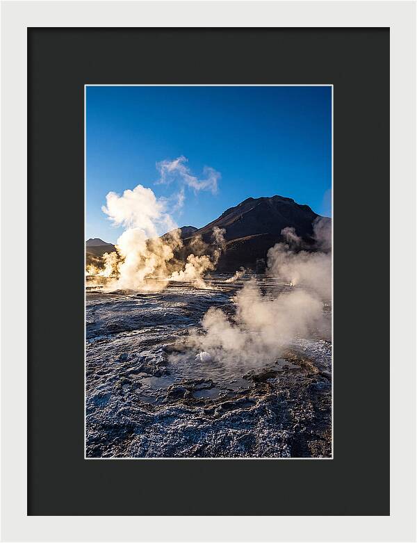 El Tatio Geysers At Sunrise
